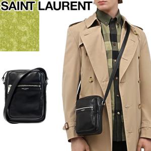 サンローラン パリ SAINT LAURENT PARIS バッグ ショルダーバッグ シド ポーチ メンズ レディース クロスボディバッグ ブランド 斜めがけ 黒 ブラック