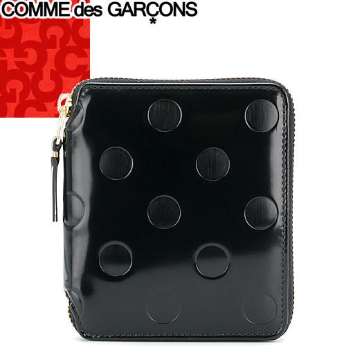 コムデギャルソン COMME des GARCONS 財布 二つ折り財布 ラウンドファスナー 小銭入...