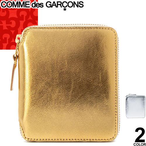 コムデギャルソン 財布 ミニ財布 二つ折り財布 ラウンドファスナー 小銭入れあり メンズ レディース...