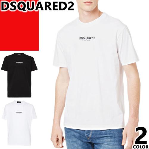 ディースクエアード DSQUARED2 Tシャツ メンズ 半袖 クール フィット クルーネック 丸首...