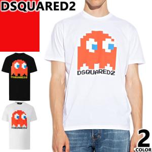 Dsquared2 ロゴ デボス クルーネック Tシャツ ディースクエアード Dsquared2 DSQUARED2 Tシャツ BE ICON LOOSE
