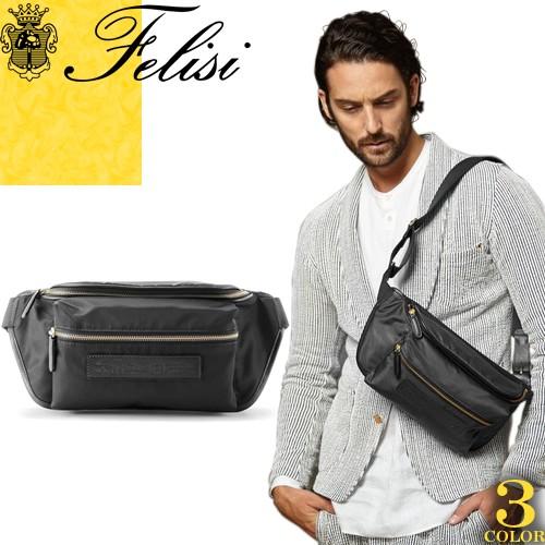 フェリージ Felisi バッグ ウエストバッグ ボディバッグ ベルトバッグ ショルダーバッグ  7...