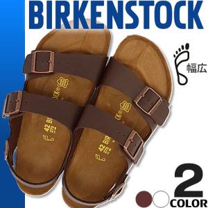 ビルケンシュトック ミラノ サンダル メンズ レディース 幅広 BIRKENSTOCK MILANO ブランド コンフォート おしゃれ 白 黒 ホワイト ブラック