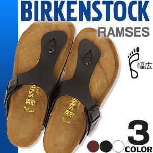 ビルケンシュトック ラムゼス サンダル メンズ 幅広 BIRKENSTOCK RAMSES ブランド 歩きやすい 大きいサイズ おしゃれ 白 黒 ホワイト ブラック｜maido-selection