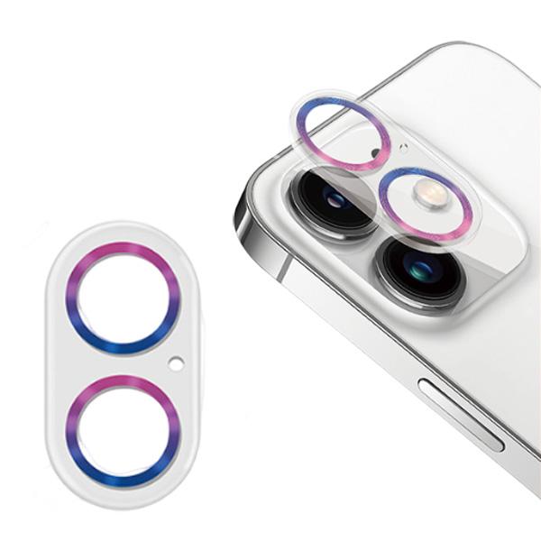 iPhone16/16Plus カメラ全体保護ガラスフィルム(プレート)　オーロラ G24L-CAU...