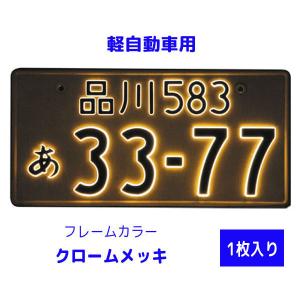 字光式 LED ナンバープレート 照明器具 大型トラック24V用 3112-24V
