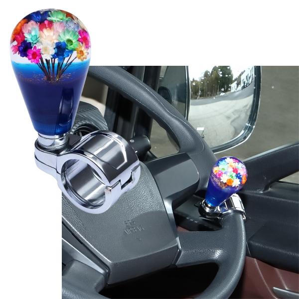 水中花 ハンドルスピンナー ブルー 506155 JET INOUE(ジェットイノウエ) フラワー ...