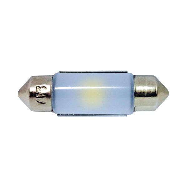 LEDバルブ 24V用 ワイドアングルルームバルブ3D T10X36 ホワイト 529374 1個入...