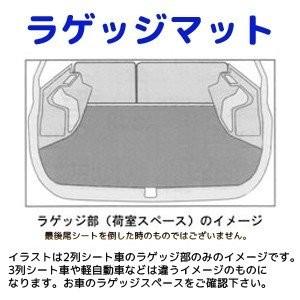 ラゲッジマット【S-DX】CR-V 7人乗ガソリン車 H30/9〜R4/8 型式：RW1/2