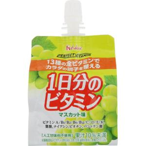 1日分のビタミンゼリー マスカット味 180G 栄養機能食品 ゼリー飲料 ビオチン