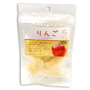 ドライフルーツミニりんご６５ｇ りんご ドライフルーツ スイーツ お菓子 ハッピーフルーツ フルーツ 乾き物 果物