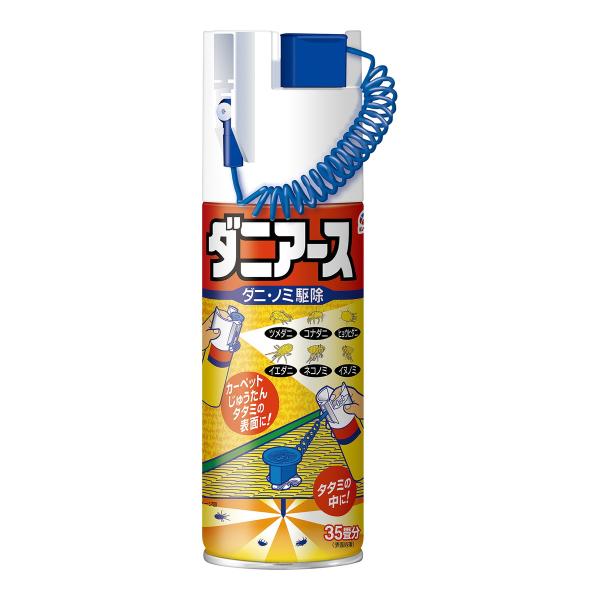 【医薬部外品】ダニアース カーペット・タタミ用 スプレー (300ml)  浸透効果 速効性 増殖抑...