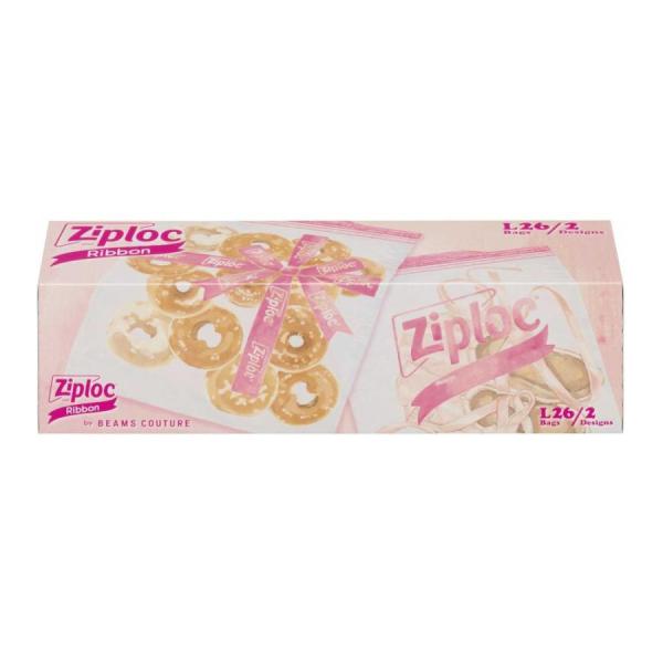 旭化成 ジップロック デザインバッグL 26枚入 ziploc 食品 小物入れ パッケージ  日用消...