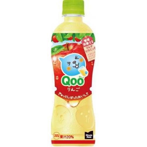 コカ・コーラ ミニッツメイドQoo アップル 425ml × 24個 リンゴジュース 果汁   りん...
