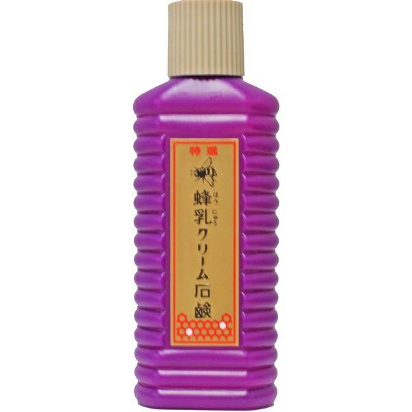 蜂乳 クリーム石鹸 200ml 特選蜂乳クリーム石鹸 ほうにゅう 蜂蜜 ハチミツ ハチミツ配合 洗顔...