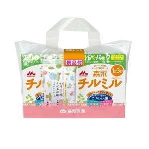 森永 チルミル エコらくパック つめかえセット(800g) 粉ミルク morinaga ドライミルク 詰め替え eco すくいやすい フォローアップミルク コンパクト 森永乳業