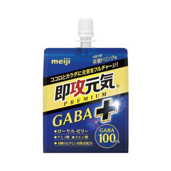 明治 即攻元気ゼリー GABA+ 180g × 6個 GABAプラス やみつき栄養ドリンク味