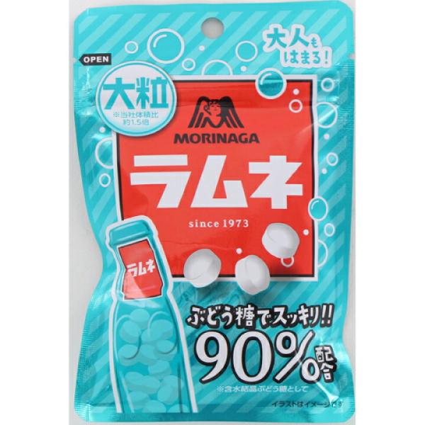 森永製菓 大粒ラムネ 41g × 10個 ラムネ 小袋 駄菓子 ぶどう糖 お菓子