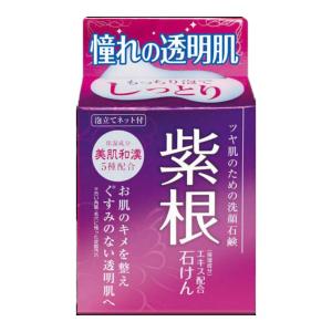 石けん 紫根エキス配合石けん ( 80g )/ 気になるせっけん : 爽快ドラッグ