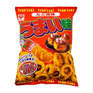 うまい輪たこ焼味 75g × 12個 お菓子 スナック菓子 たこやき