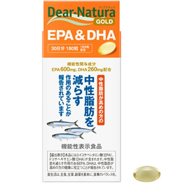 ディアナチュラゴールド EPA＆DHA 30日分(180粒)【Dear-Natura(ディアナチュラ...