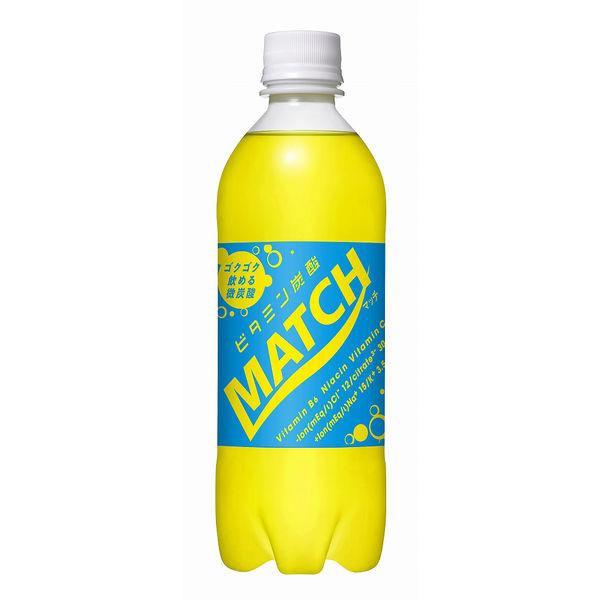 大塚食品 マッチ 500ML  × 24個  炭酸 微炭酸 MATCH ビタミン炭酸