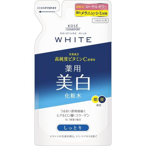 【医薬部外品】モイスチュアマイルド ホワイト ローションM b しっとり つめかえ用(160ml) ...