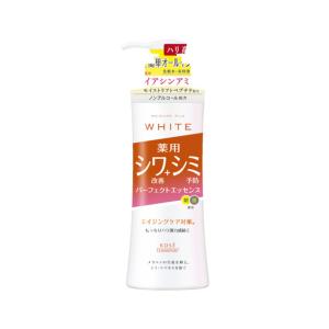 モイスチュアマイルド ホワイト リンクルケア パーフェクトエッセンス(230ml) シワ改善 シミ予防 無香料 無着色 無鉱物油 アルコールフリー パラベンフリー｜maidora