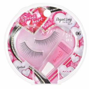 コージー スプリングハート アイラッシュ 06 エレガントロング KOJI Spring heart EYELASH メイクアップ  つけまつげ｜maidora