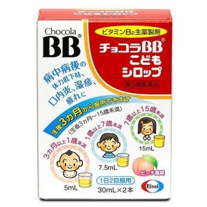 【第3類医薬品】エーザイ チョコラBB こどもシロップ 30ml×2本 ワタナベオイスター  渡辺オイスター   天眼  漢方相談店｜maidora