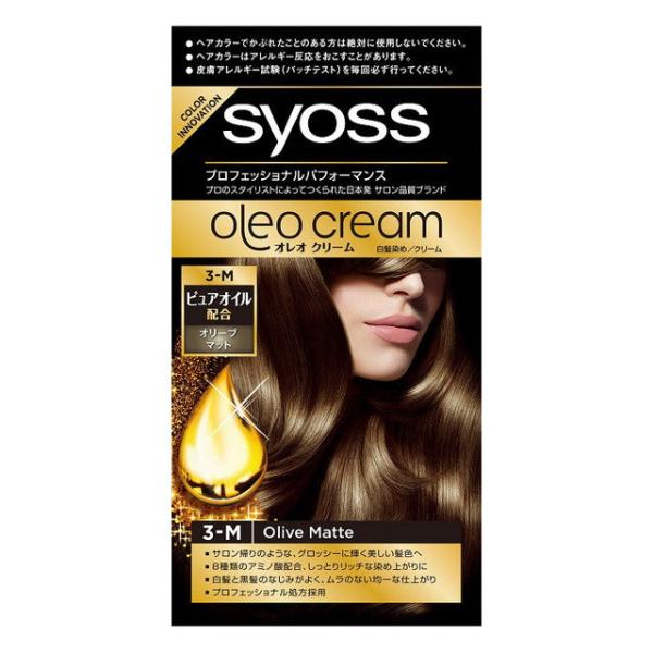 ヘンケルジャパン サイオス オレオクリームヘアカラー3M 50g＋50g ヘアカラー