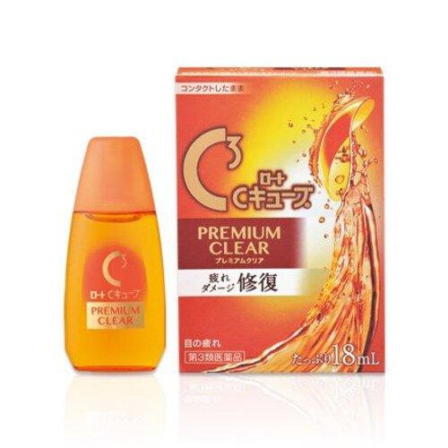 【第3類医薬品】ロートCキューブ プレミアムクリア(18ml) 目薬