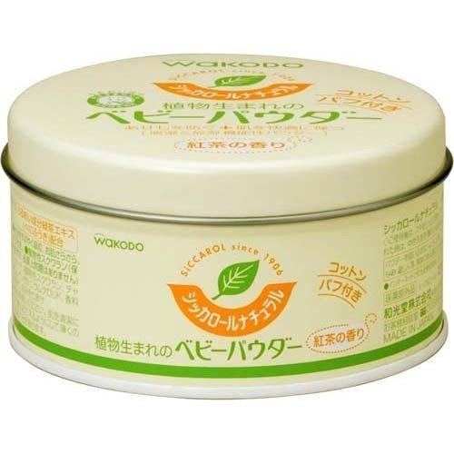 シッカロール ナチュラル 120g パフ付き【ベビーパウダー】【和光堂】 シッカロール コーンスター...