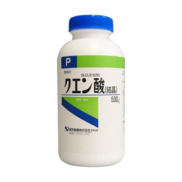 クエン酸 結晶P 500g 食用  国産