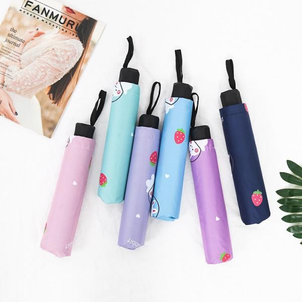 折りたたみ傘 晴雨兼用 手動開閉 日傘 撥水加工 折り畳み傘3段折り 葉柄 高強度 耐久性の高い10...