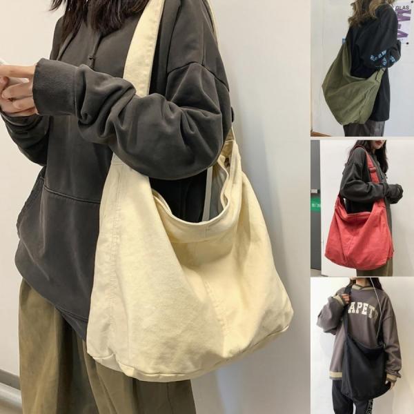 【値下げ】ニュースペーパーバッグ 大容量 A４ 大きめ トートバッグ ショルダーバッグ 材帆 レディ...