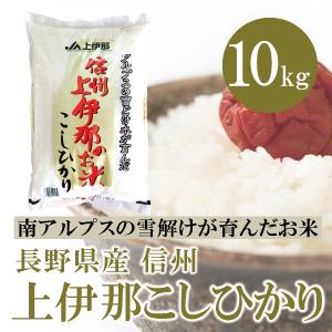 コシヒカリ 長野県産 信州上伊那のお米 こしひかり 10kg 白米 コシヒカリ 長野県産 信州上伊那のお米 こしひかり 10kg 白米