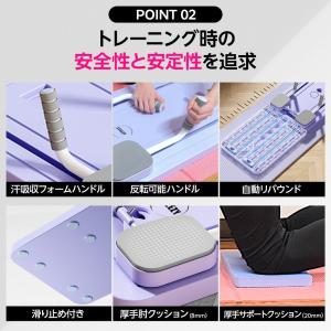 ピラティスボード エクササイズバンドセット付属...の詳細画像3