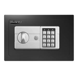 金庫 12L テンキー式 緊急キー付 セキュリティーボックス