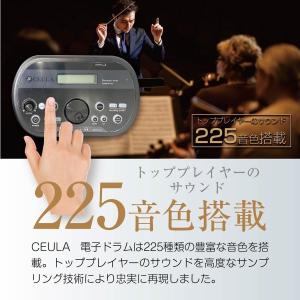 電子ドラムセット 5ドラム3シンパル 専用マッ...の詳細画像3