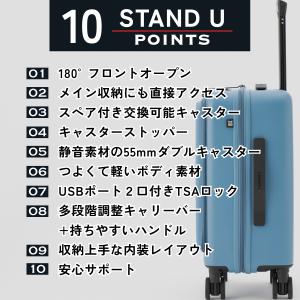 フロントオープン スーツケース 機内持ち込み ...の詳細画像3