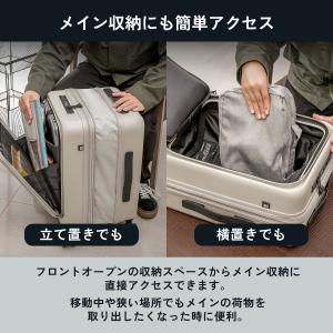 フロントオープン スーツケース 機内持ち込み ...の詳細画像5
