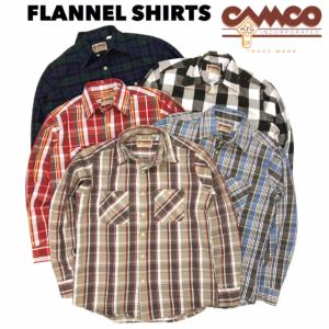 20%OFF NET限定 期間限定 3/22-4/7  CAMCO【カムコ】2 FLANNEL L/...