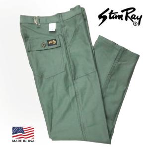 アメリカ製 送料無料 GUNG HO【ガンホー】STANRAY【スタンレー】1101 P PANTS バックサテン ベーカーパンツ｜maine1988