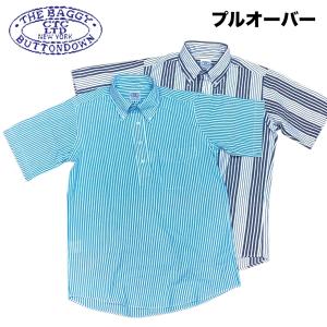 送料無料 BAGGY【バギー】2 OX B.D P/O S/S 半袖 プルオーバー カラー