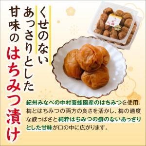 梅干し 無添加 紀州南高梅 はちみつ漬け つぶ...の詳細画像1