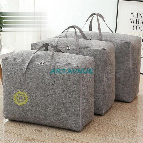 2枚入り　敷布団 収納袋 収納ケース 布団をスッキリ収納 防ダニ 防カビ 防虫 抗菌加工 衣類収納袋...