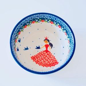 12cm ボウル ポーリッシュポタリー Ceramika Artystyczna ツェラミカ アルティスティチナ セラミカ｜maison-fleurie