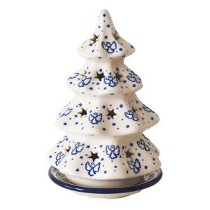 Ceramika Artystyzna クリスマスツリー (20cm) キャンドルホルダー