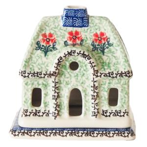 Ceramika Artystyzna クリスマスツリー (15cm) キャンドルホルダー